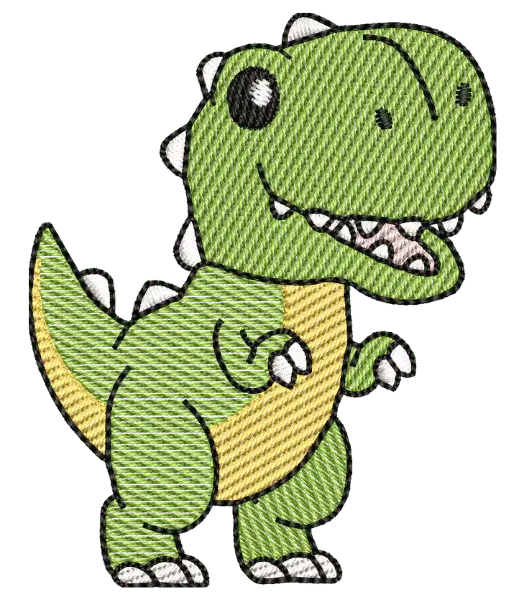 Matriz de Bordado Tiranossauro Rex